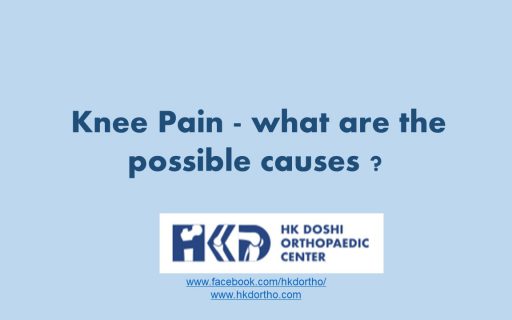 Knee Pain – What are the Possible Causes ?