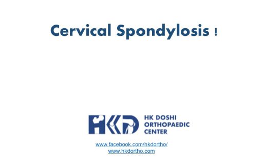 Cervical Spondylosis ?